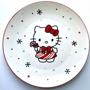 Hello Kitty Christmas Plate